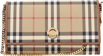 Burberry Hannah Damess Crossbodytassen Beige stof
