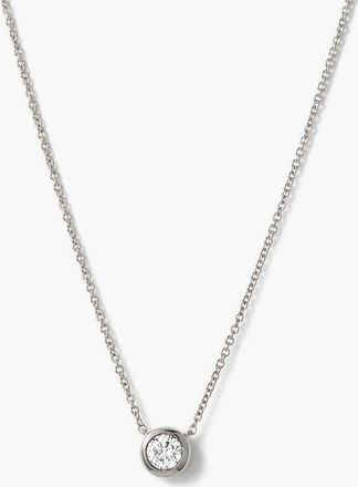 Mejuri Large Diamond Necklace in White Gold by MEJURI at Nordstrom
