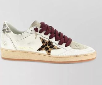 Golden Goose leather low-top sneakers
