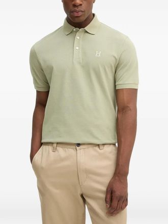 Hackett Piqu&eacute; poloshirt - Groen