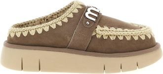 Mou Bounce Clog Flat Shoes Marrone-Donna