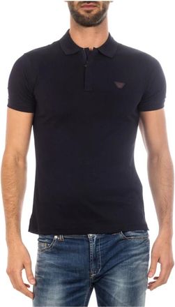 Armani Jeans Polo Shirt - Heren - Polos - Blauw - S - Tops