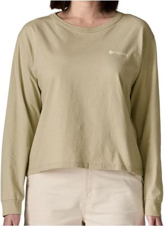 Patagonia L/S Hut Tripper Easy Cut T-Shirt Longsleeve f&uuml;r Damen | beige