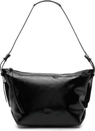 Isabel Marant Leyden Bag - Dames - Schoudertassen - Zwart - ONE Size - Leer - Tassen
