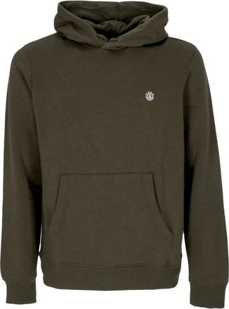 Element Bosnacht Klassieke Hoodie met Capuchon - Heren - Hoodies - Groen - XS - Katoen - Hoodies & sweatvesten
