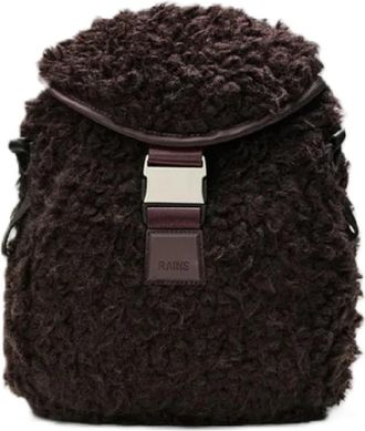 Rains Vis Buck Backpack Mini - Heren - Rugzakken - Bruin - ONE Size - Tassen