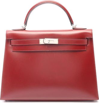 Herm&egrave;s Pre-owned Hermes Box Calf Kelly Retourne 32 Ladies 2GVJ8BBBT2TXXBWF