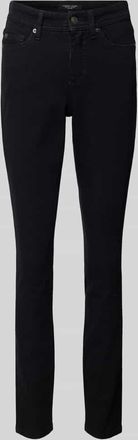 Cambio Cambio Coloured Skinny Fit Jeans mit Stretch-Anteil Modell PARLA in Black, Größe 32