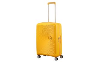 American Tourister Koffer AMERICAN TOURISTER Soundbox, Damen, Gr. B/H/T: 46,5cm x 67cm x 29cm, gelb, Polypropylen, Koffer Koffer