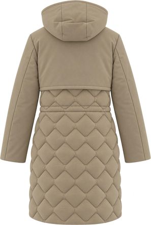 K-Way Siphelle Hybrid Quilted Jacket - Beige