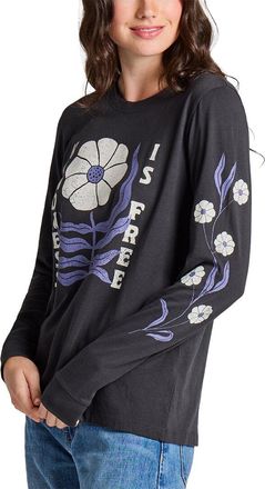 Life is good Long Sleeve Crusher T-Shirt