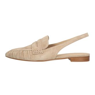 Stefano Lauran Schoenen, Dames, Beige, 41 EU, Leer, St 2657 Loafers