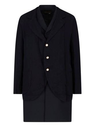 Comme Des Gar&ccedil;ons Cappotto A Strati In Lana
