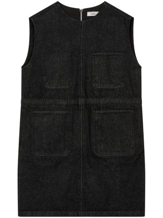 TOMBOY sleeveless drawstring dress - Black