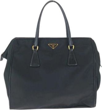 Prada Pre-owned Vintage Nylon Handtas - Dames - Vintage Handtas - Zwart - ONE Size - Nylon - Vintage