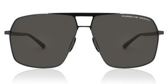 Porsche Design P8930 Polarized D Mens Sunglasses Blue Size 63