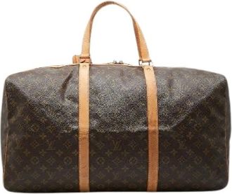 Louis Vuitton Pre-owned Weekend Bags, unisex, Brown, Size: ONE SIZE Pre-owned Sac Souple Monogram Boston Bag
