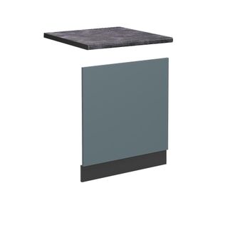 Vicco Panel Frontal R-line, Gris Azulado, 60 Cm, Et Antracita Vicco
