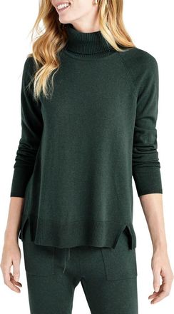 Splendid Elin Turtleneck Sweater in Balsam at Nordstrom, Size Small