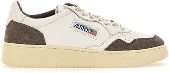 Autry Medalist Low - Dames - Sneakers - Wit - 40 EU - Katoen - Schoenen