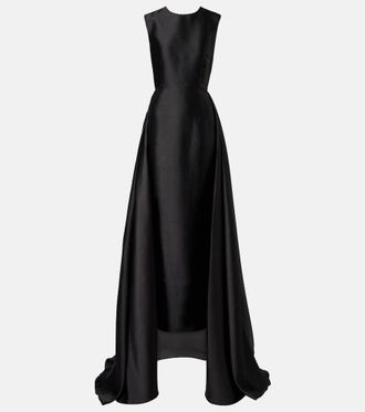 Solace London Larsen satin gown