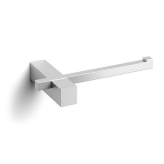 Zack Carvo Toiletrolhouder - zonder klep - geborsteld RVS