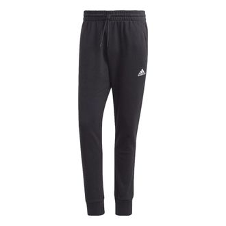 adidas Essentials French Terry Tapered Cuff Joggers Black HA4347