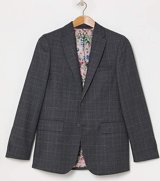 William Hunt Savile Row Flannel Suit Jacket
