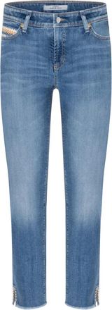 Cambio Piper Short - Dames - Cropped Jeans - Blauw - XL - Jeans