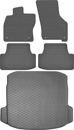 OEM Juego De Alfombrillas De Goma Para Coche Y Alfombrilla Para Maletero Para Audi A3 Iv Sed&aacute;n (a Partir De 2020)