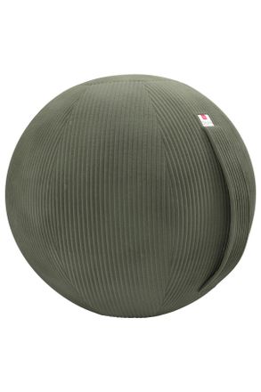 Stylife Sitzball, Gr&uuml;n, Textil, F&uuml;llung: Luftkern, Oeko-Tex Standard 100, Kleinm&ouml;bel