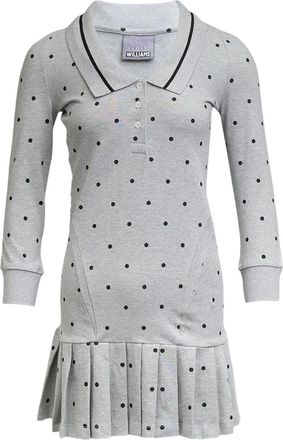 Ashley Williams Abito corto Amelia a pois - Grigio