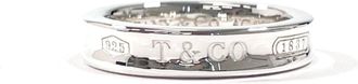 Tiffany & Co. Silver Silver 925 Band Ring (Pre-Owned)