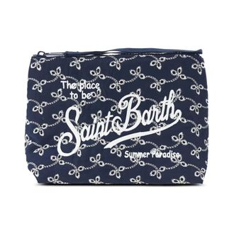 MC2 Saint Barth Clutches, female, Blue, Size: ONE SIZE Aline Sangallo