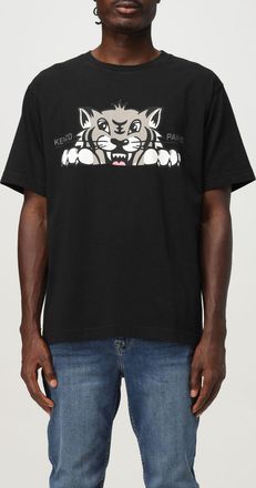 Kenzo T-shirt Kenzo in cotone con logo a contrasto