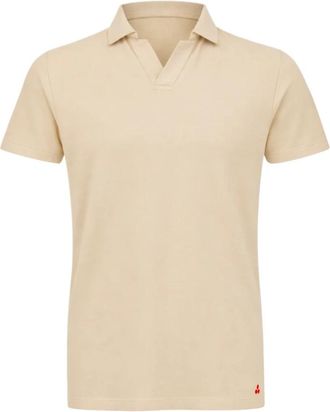 Peuterey New Helgo Polo - Heren - Polos - Beige - M - Katoen - Tops