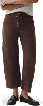 Pistola Denim Sabrina High Waist Barrel Twill Utility Pants in Lindt at Nordstrom, Size 31