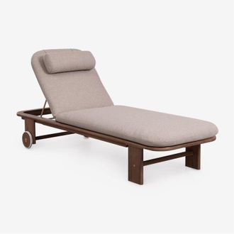 Sklum Pack De 2 Tumbonas Reclinables En Madera De Acacia Uleno Sklum