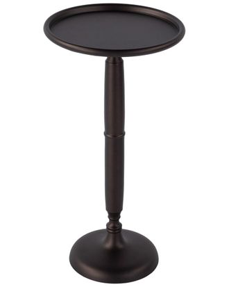 Butler Butler Specialty Company Alexi 12In Round Metal Pedestal Base End Table