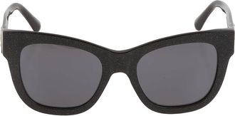 Jimmy Choo London Grey Square Ladies Sunglasses JAN/S 0DXF/IR 52