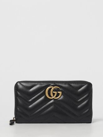 Gucci Portafoglio GG Marmont Gucci in pelle trapuntata chevron