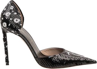 Tom Ford Sequin Embroid Pump - Dames - Pumps - Zwart - 38 EU - Pailletten - Schoenen
