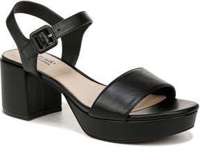 Life Stride Rhythmn Platform Sandal in Black at Nordstrom Rack, Size 6.5