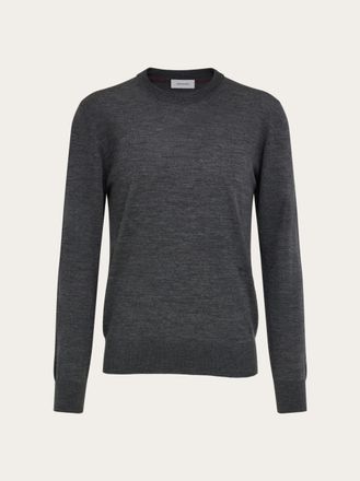 Ferragamo Uomo Maglia girocollo Grigio