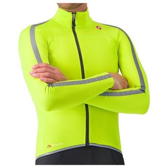 Castelli Ultra Rain Cape Velojacke f&uuml;r Herren | gr&uuml;n