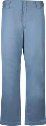 Carhartt Work in Progress Master Pant - Heren - Straight fit broeken - Blauw - W29 - Katoen - Broeken