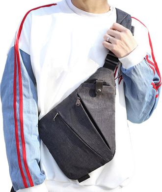 Generic Locking Travel Bag, Compact Organizer, 15.10 Inches Waterproof Pouch with Anti Theft Zipper, Security Nylon Bag, Bags with Adjustable Strap Travel Sli