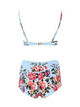Dolce & Gabbana Printed Polyamide Swim Shorts - Multicolor