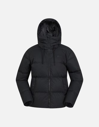 Mountain Warehouse Womens Mountain Warehouse Womens/Ladies Cosy Extreme Short Down Jacket - Black - Size: 12