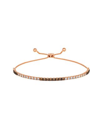 Le Vian Ombre 14K Rose Gold 1.50 Ct. Tw. Diamond Bolo Bracelet